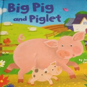 Big Pig and Piglet Children's Book
